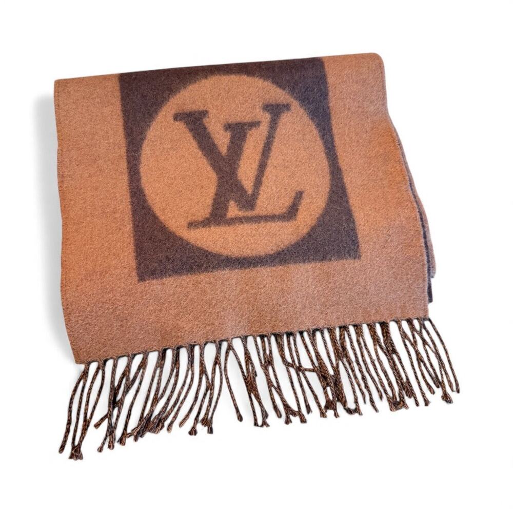Louis Vuitton Angora Wool Scarf